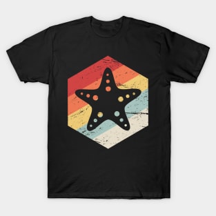 Retro 70s Starfish T-Shirt